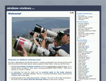 Tablet Screenshot of airshow-reviews.com